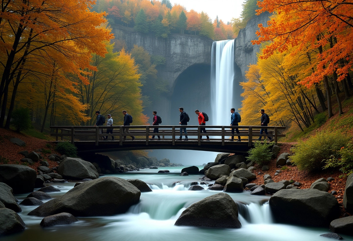 cascade randonnée